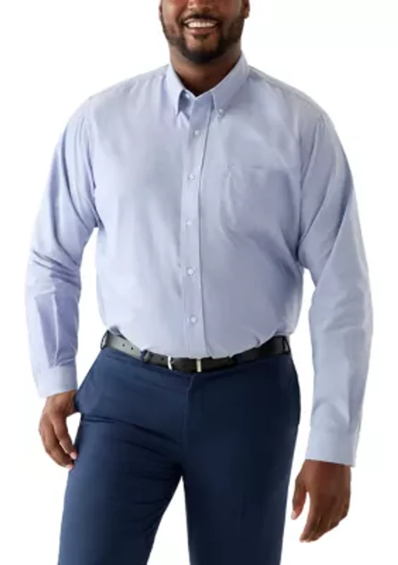Big & Tall Button Down Collar Oxford Shirt