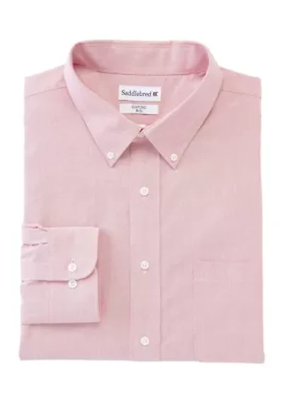 Men's Big Button Down Collar Oxford Shirt
