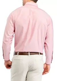 Men's Big Button Down Collar Oxford Shirt