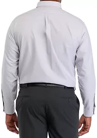 Men's Big Fashion Solid Dress Shirt