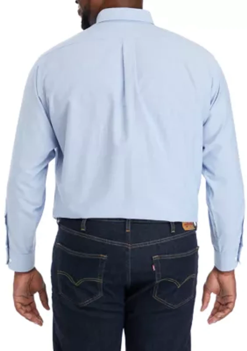 Big & Tall Long Sleeve Oxford Shirt
