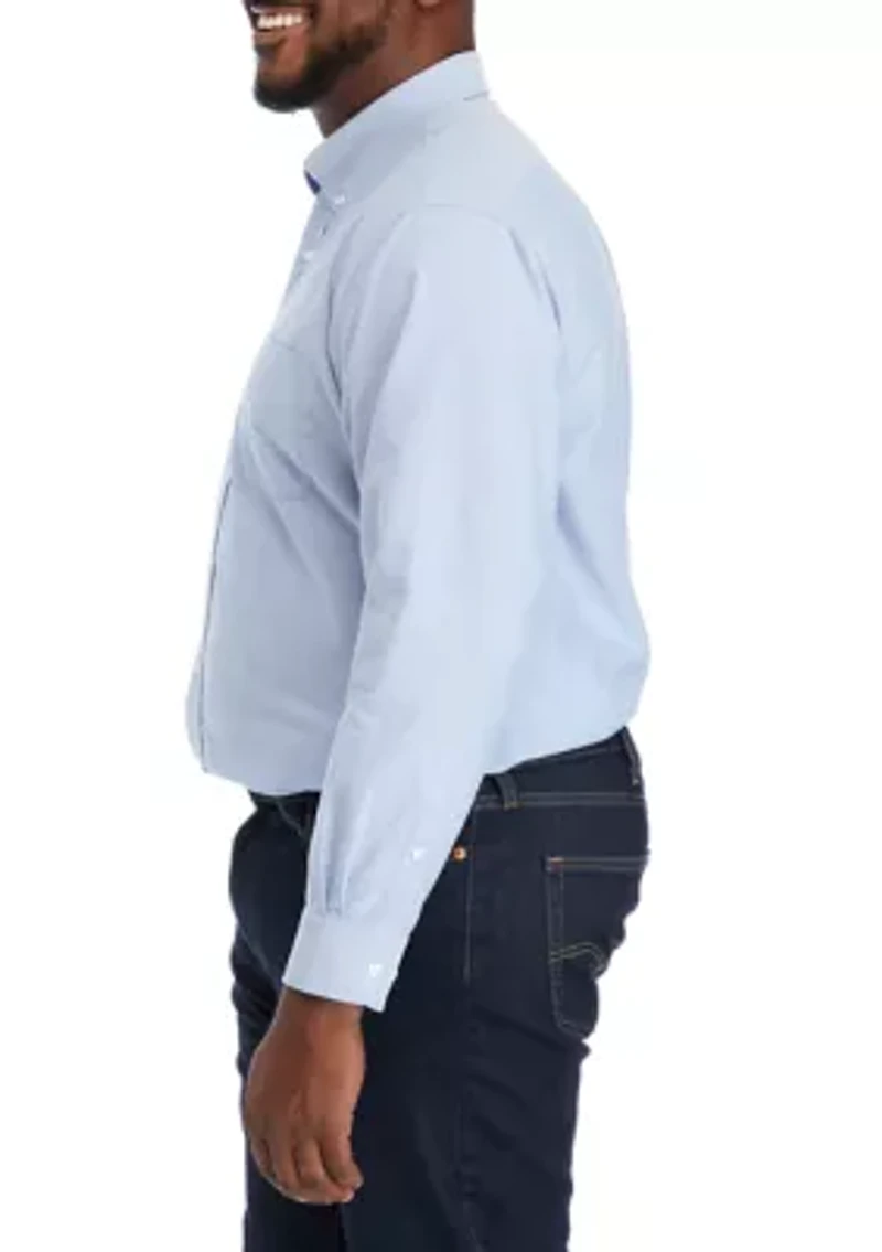 Big & Tall Long Sleeve Oxford Shirt