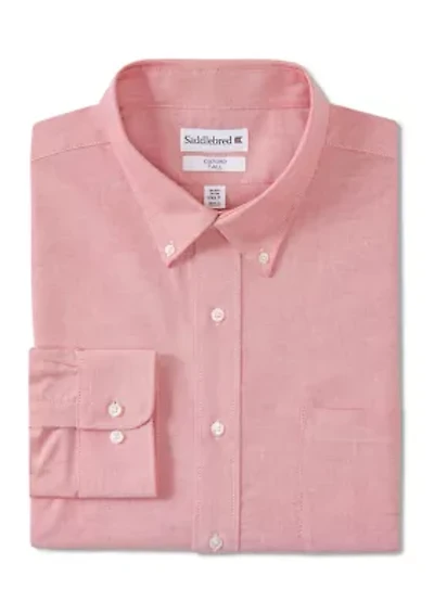 Men's Tall Button-Down Collar Oxford Shirt