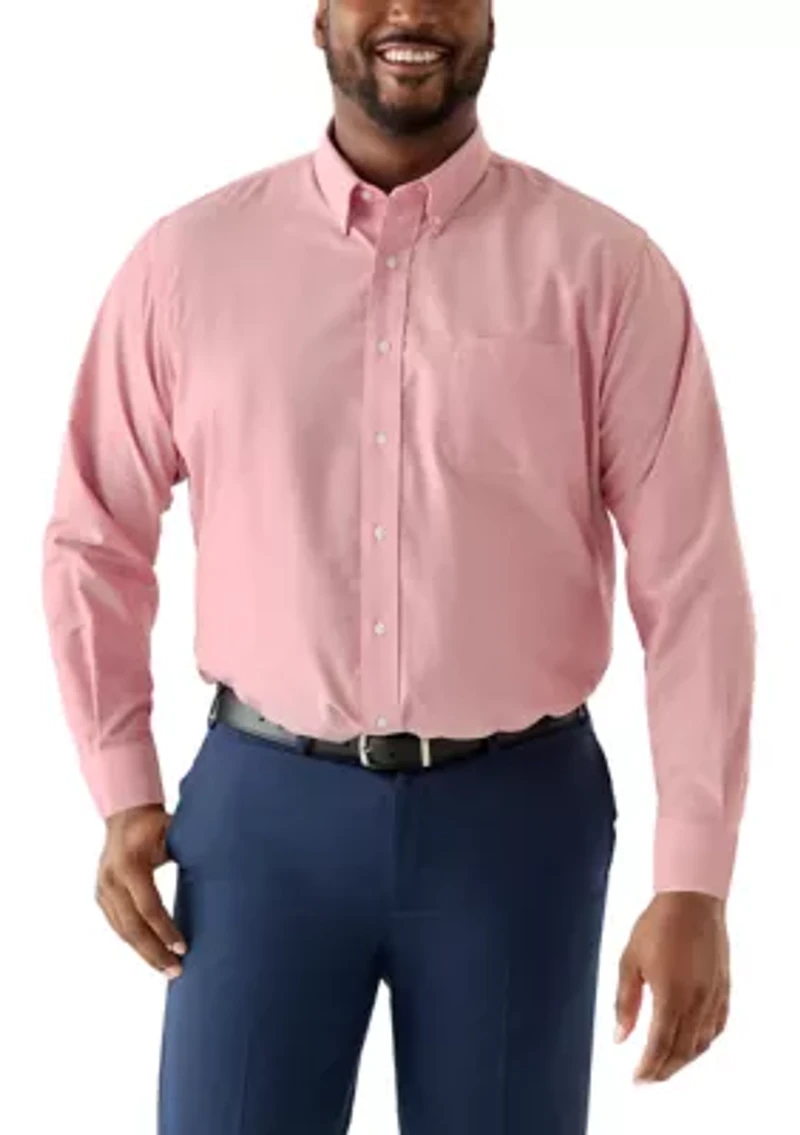 Men's Tall Button-Down Collar Oxford Shirt