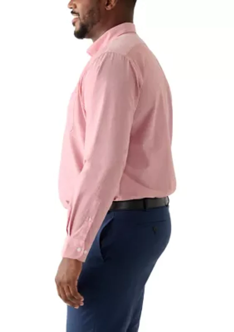 Men's Tall Button-Down Collar Oxford Shirt