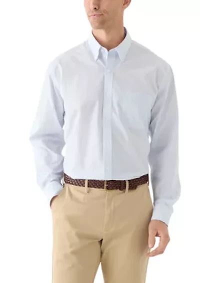 Grid Printed Button Down Shirt