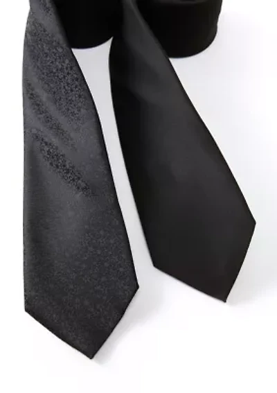 Big & Tall Floral 2-Tie Set