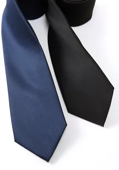 Big & Tall Neats 2-Tie Set