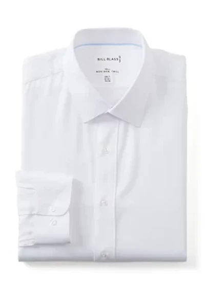Big Twill Solid Performance Dress Shirt