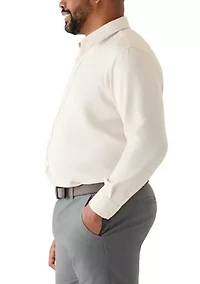 Big & Tall Twill Performance Dress Shirt