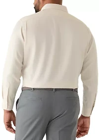 Big & Tall Twill Performance Dress Shirt