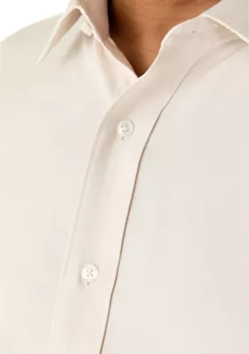 Big & Tall Twill Performance Dress Shirt