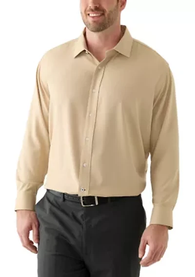 Big & Tall Twill Performance Dress Shirt