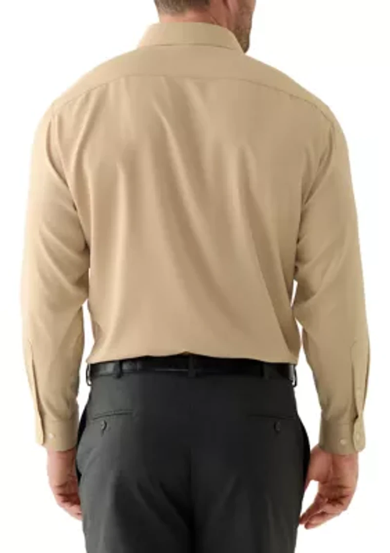 Big & Tall Twill Performance Dress Shirt