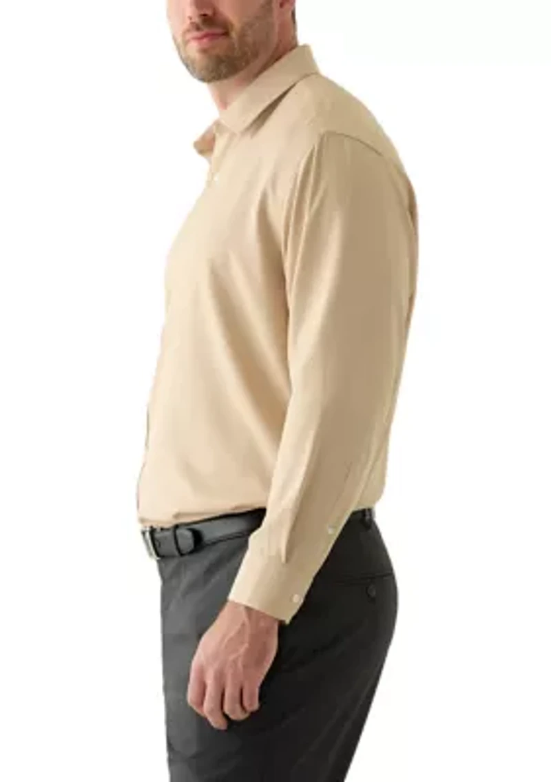 Big & Tall Twill Performance Dress Shirt