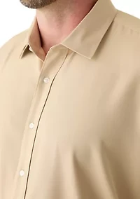 Big & Tall Twill Performance Dress Shirt