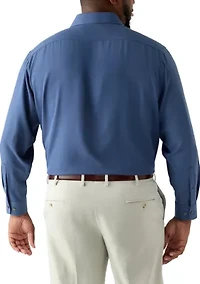 Big Twill Solid Performance Dress Shirt