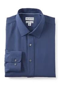 Tall Twill Solid Performance Dress Shirt