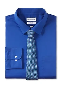 Big & Tall Fashion Shirt and Tie Box Set