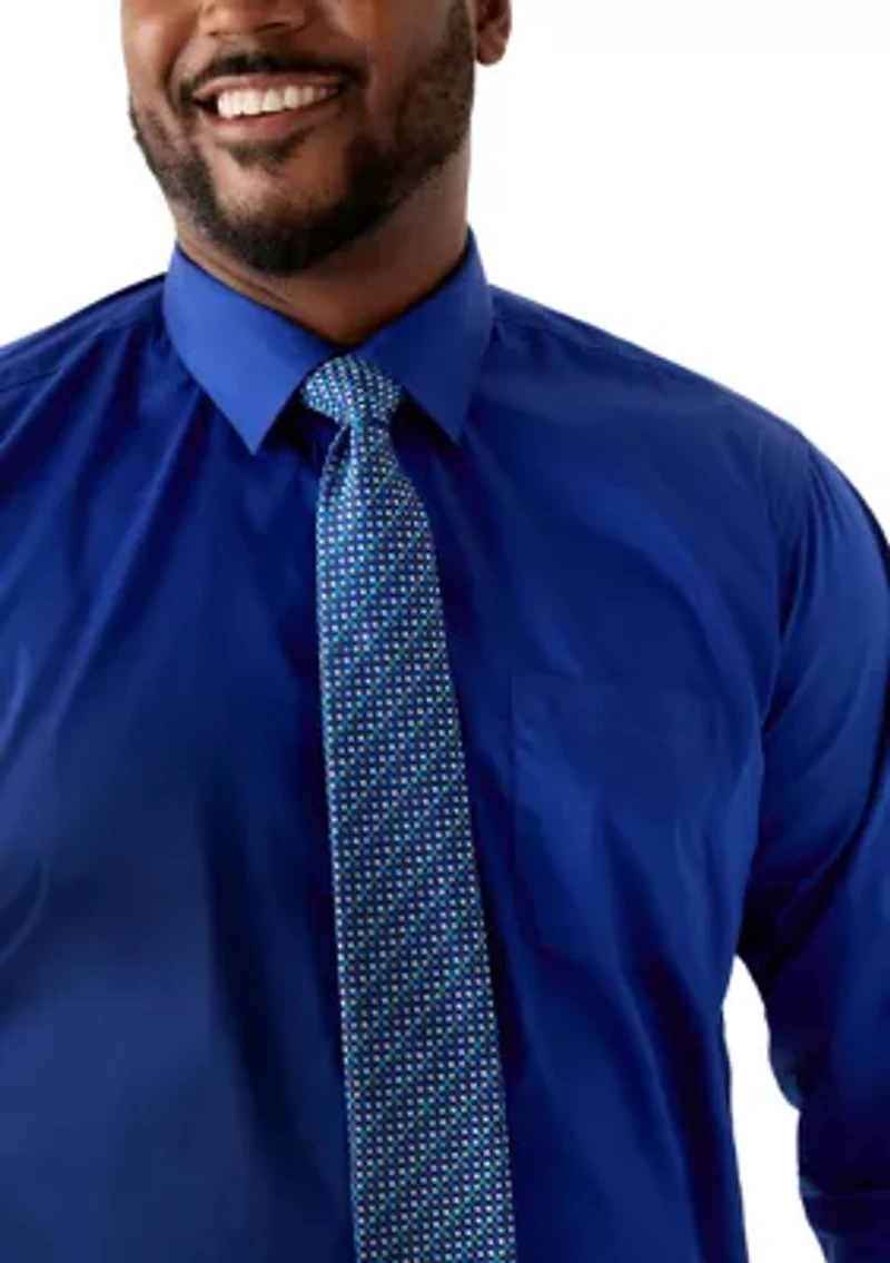 Big & Tall Fashion Shirt and Tie Box Set