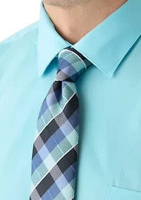 Men's Big Fashion Shirt and Tie Box Set