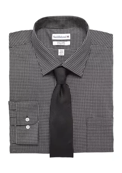 Men's Big Shirt and Tie Set