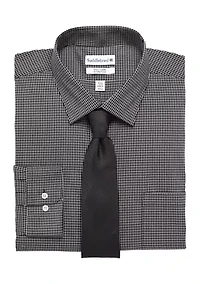 Men's Big Shirt and Tie Set