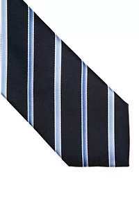 Big & Tall Allover Stretch Dress Shirt and Tie