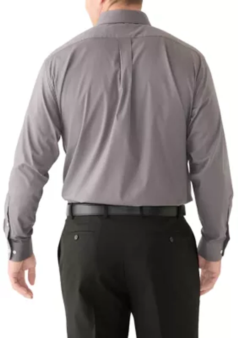 Big & Tall Dress Shirt and Tie Set
