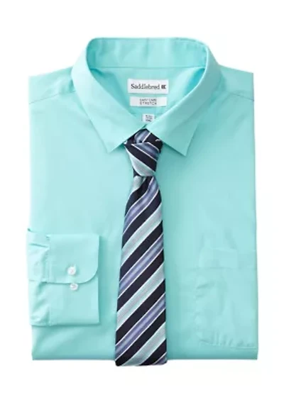 Men's Big Shirt and Tie Set