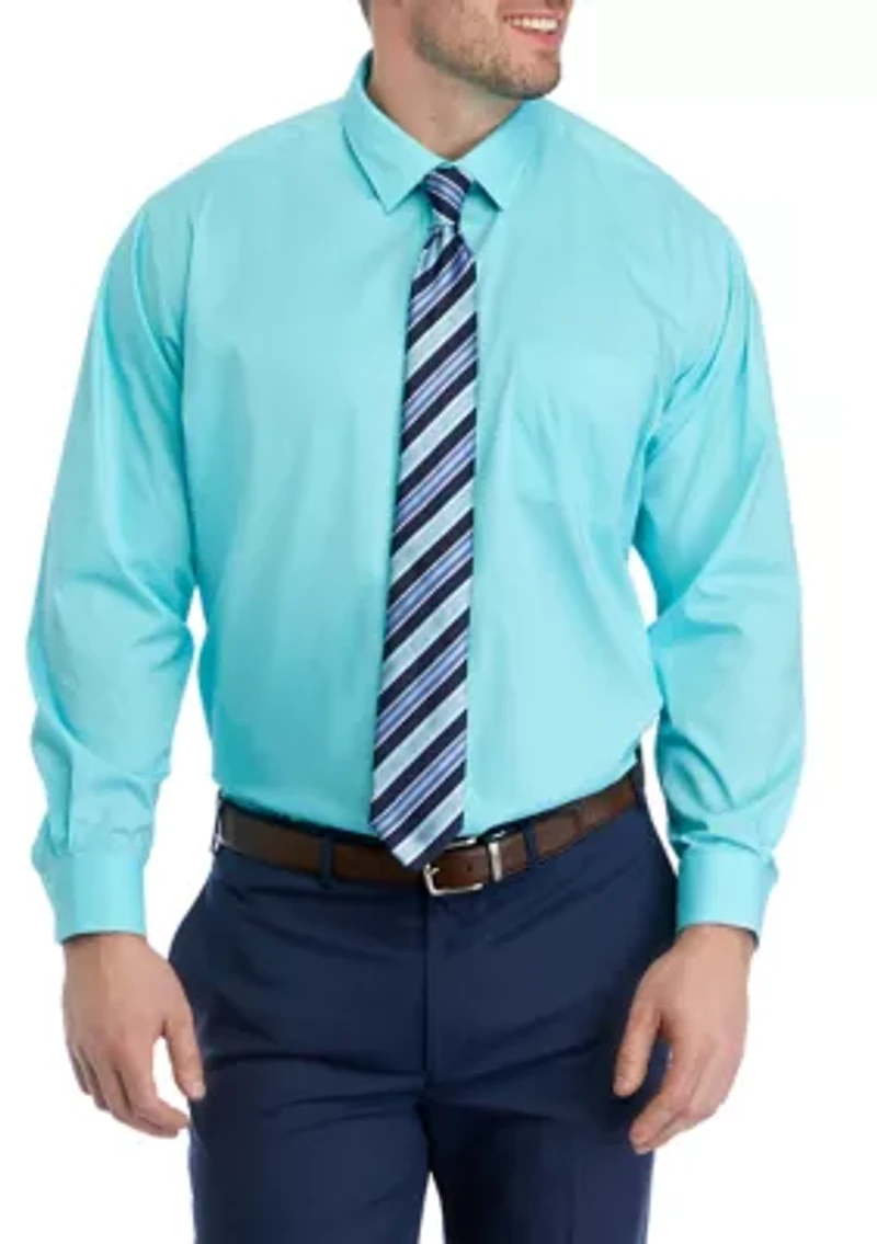 Men's Big Shirt and Tie Set