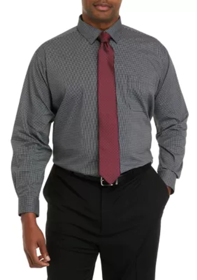 Big & Tall Shirt and Tie Set
