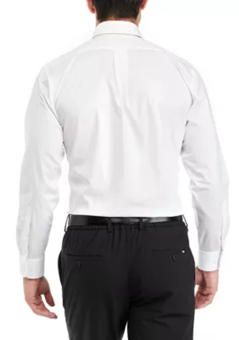 Stretch Dress Shirt and Tie Set