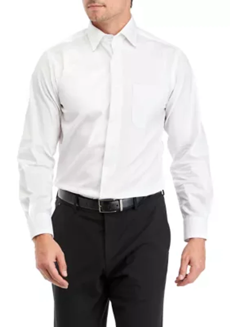 Stretch Dress Shirt and Tie Set