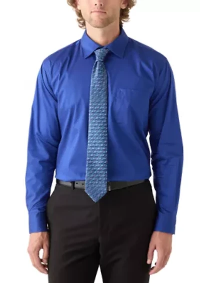 Men's Royal Blue Dress Shirt