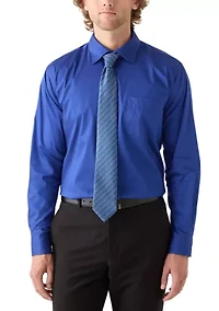 Men's Royal Blue Dress Shirt