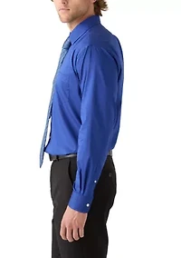 Men's Royal Blue Dress Shirt