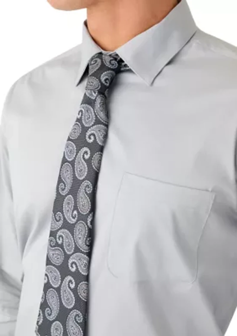 Men's Long Sleeve Dress Shirt