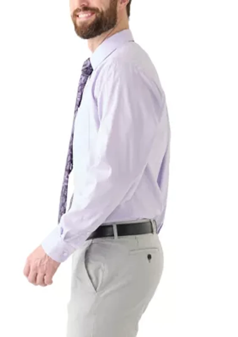 Printed Tie and Dress Shirt Set