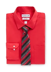 Men's 2 Piece Shirt and Tie Set