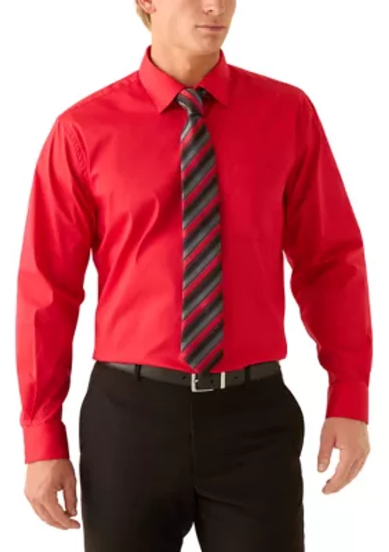 Men's 2 Piece Shirt and Tie Set