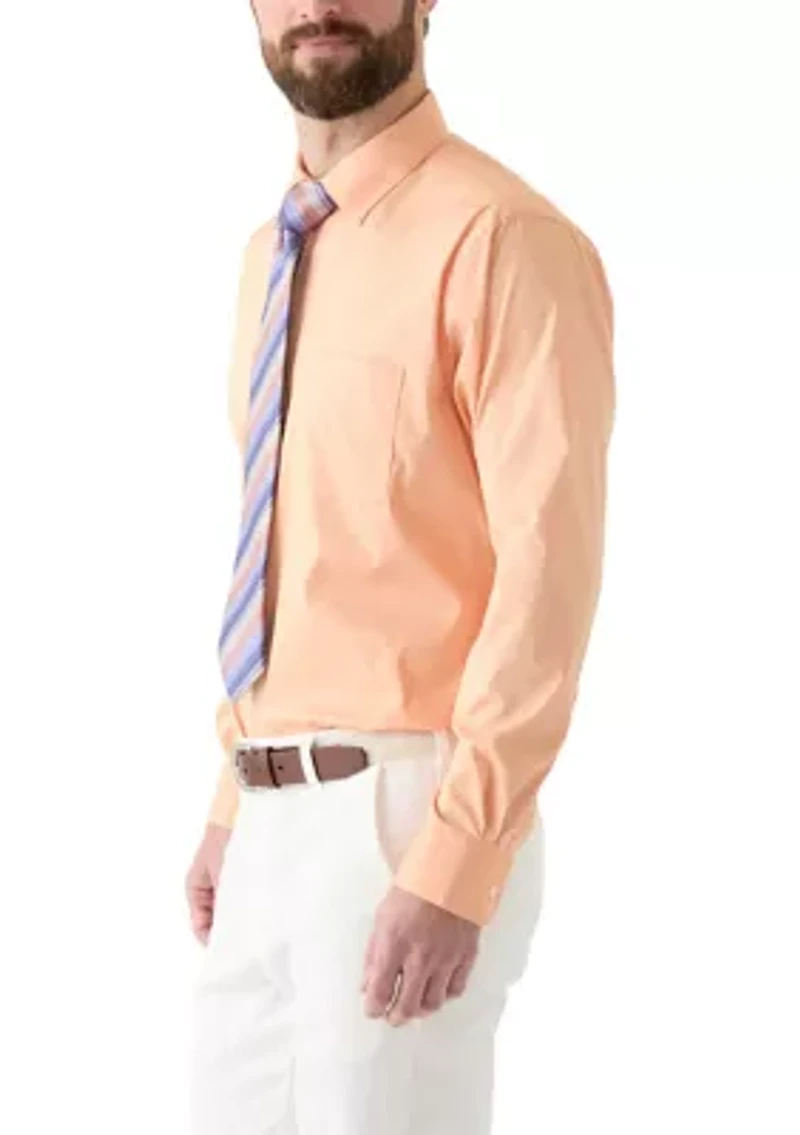 Printed Tie and Dress Shirt Set