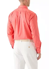 Long Sleeve Button Down Shirt and Tie Boxed Set