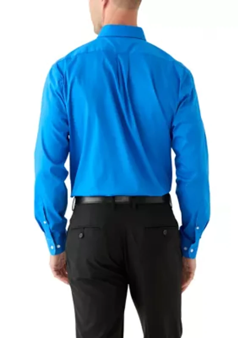 Long Sleeve Button Down Shirt and Tie Boxed Set