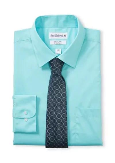 Men's Dress Shirt and Tie Set