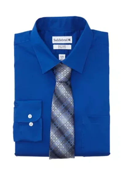 Two-Piece Shirt & Tie Set