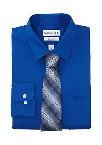 Two-Piece Shirt & Tie Set