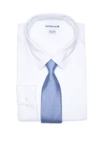 Big & Tall Allover Stretch Dress Shirt