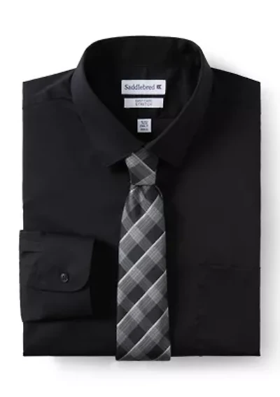 Big & Tall Fashion Shirt and Tie Box Set