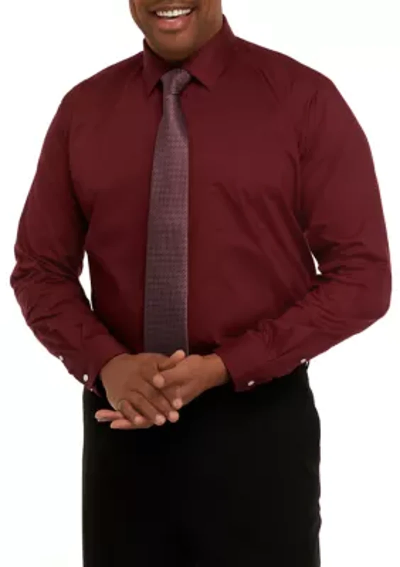 Big & Tall Shirt and Tie Set